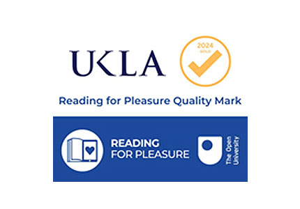 UKLA OU Reading for pleasure Gold Quality Mark